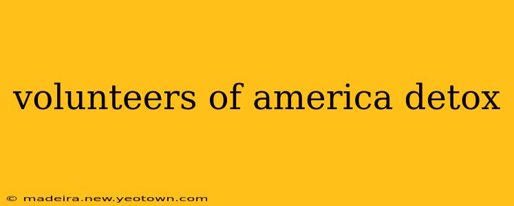 volunteers of america detox