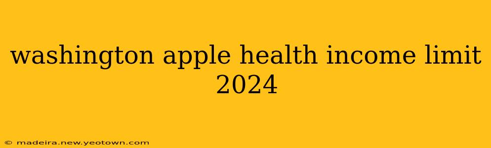washington apple health income limit 2024