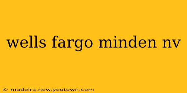 wells fargo minden nv