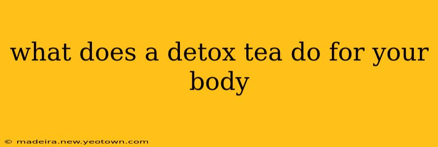 what does a detox tea do for your body