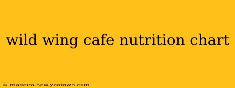 wild wing cafe nutrition chart