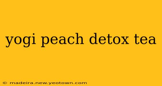 yogi peach detox tea
